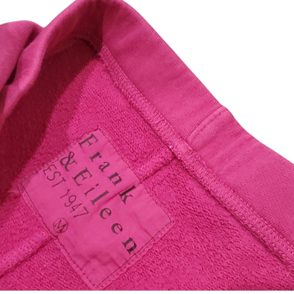 Frank & Eileen Raspberry Drawstring Cropped Capris - Picture 4 of 4